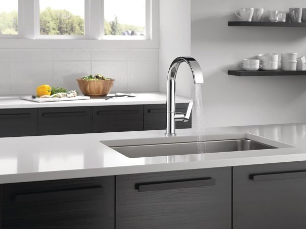 Pull Down Kitchen Faucet Chrome-GKF004