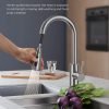 Brushed Nickel Kitchen Faucet-GKF007