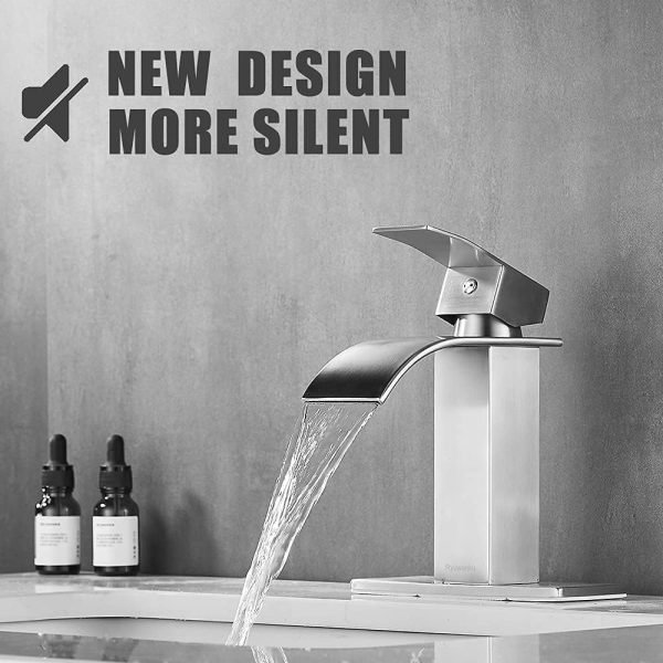 Bathroom Faucet Brushed Nickel-GBF004