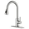 Brushed Nickel Kitchen Faucet-GKF007